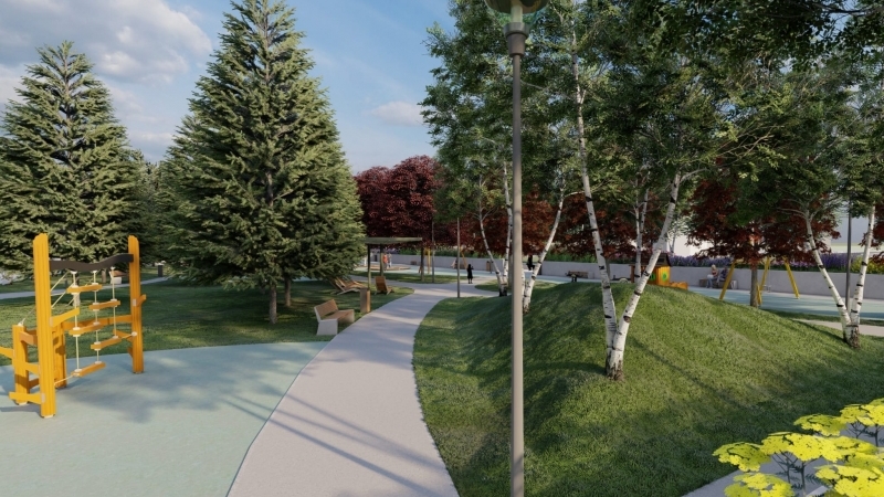 CÂMPIA TURZII | Primăria - Cetățenii cartierului Șarât vor avea un parc spectaculos